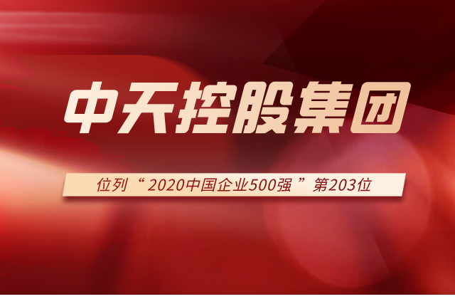 888腾博会集团列2020中国企业500强第203位！